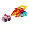 PAW Patrol Marshall Pup Squad Launchers con vehículo de Rex pack de 2, juguete para niños y niñas a partir de 3 años