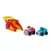 PAW Patrol Marshall Pup Squad Launchers con vehículo de Rex pack de 2, juguete para niños y niñas a partir de 3 años
