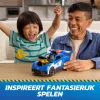 PAW Patrol: Search & Rescue, Chase Launch 'N' Rescue Cruiser con figura y 2 proyectiles, luces, sonidos y lanzador oculto, juguete para niños y niñas a partir de 3 años