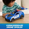 PAW Patrol: Search & Rescue, Chase Launch 'N' Rescue Cruiser con figura y 2 proyectiles, luces, sonidos y lanzador oculto, juguete para niños y niñas a partir de 3 años