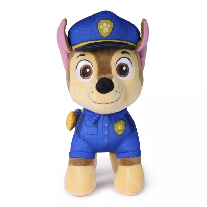 PAW Patrol: Search and Rescue Chase, peluche con accesorio linterna, juguete preescolar, juguete infantil para niños y niñas, a partir de 3 años, 25,4 cm