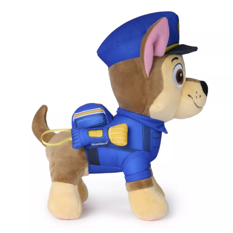 PAW Patrol: Search and Rescue Chase, peluche con accesorio linterna, juguete preescolar, juguete infantil para niños y niñas, a partir de 3 años, 25,4 cm