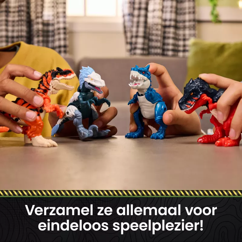 Primal Hatch Hybrid Hatchers dinosaurio y huevo de juguete, misteriosa criatura mini dino, juguete para niños y niñas a partir de 5 años, los modelos pueden variar