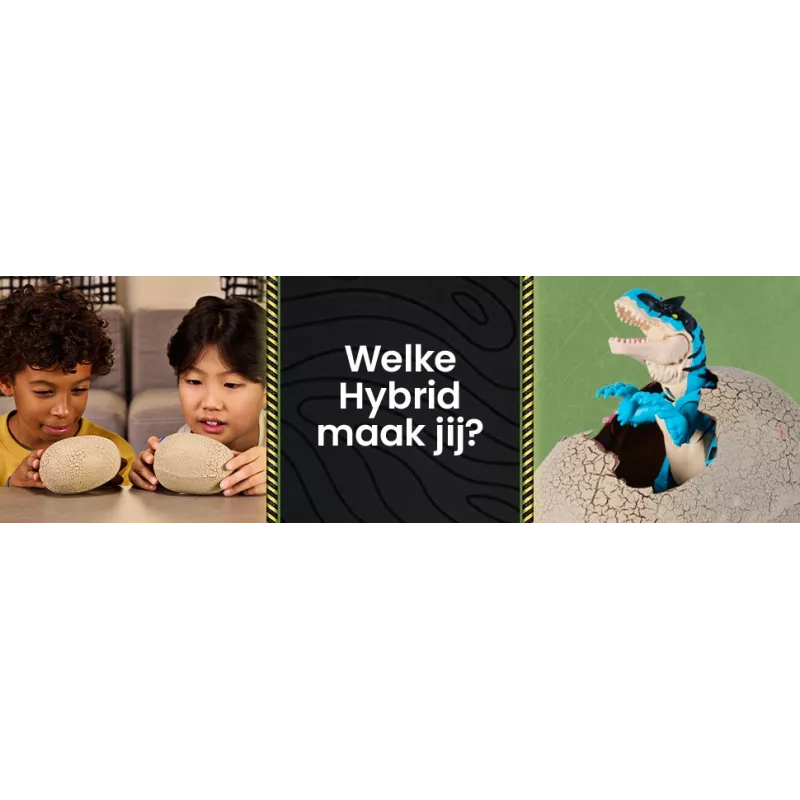 Primal Hatch Hybrid Hatchers dinosaurio y huevo de juguete, misteriosa criatura mini dino, juguete para niños y niñas a partir de 5 años, los modelos pueden variar