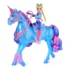 Unicorn Academy, Train & Glow Light-up River unicornio con Isabel, idea de regalo de Pascua, muñecas y unicornio de juguete para niñas, incluye 3 accesorios de entrenamiento