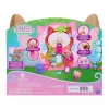 Gabbys Puppenhaus Feenlandia, Kitty Feen Schwing-flieg-riffes set de juego con 12 piezas y anillo Schwing-flieg-riff exclusivo, juguete para niñas y niños a partir de 3 años