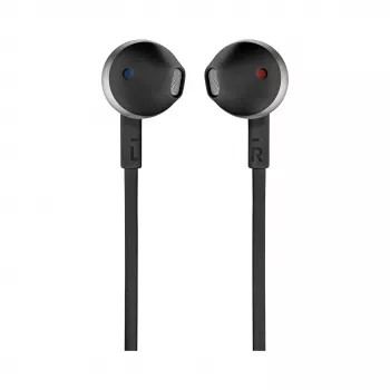 JBL Tune 205 Negro, Con cable, 20 - 20000 Hz, Llamadas/Música, 14,3 g, Auriculares, Negro