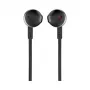 JBL Tune 205 Negro, Con cable, 20 - 20000 Hz, Llamadas/Música, 14,3 g, Auriculares, Negro