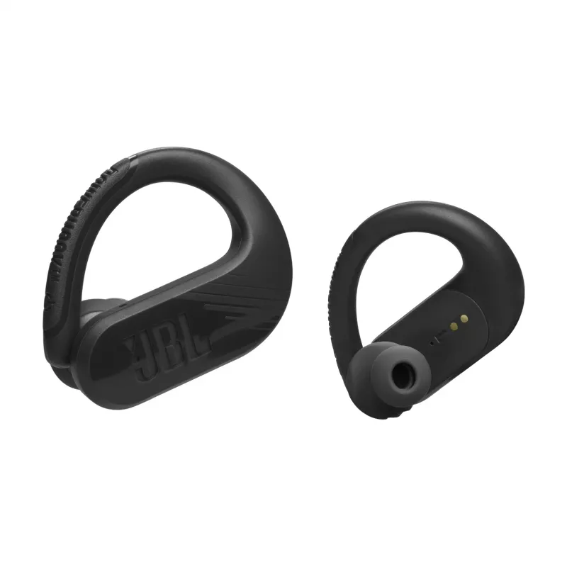 JBL Endurance Peak 3 Negro Auriculares True Wireless Stereo (TWS) Gancho de oreja Llamadas/Música/Deporte/Uso diario USB Type-C Bluetooth Base de carga