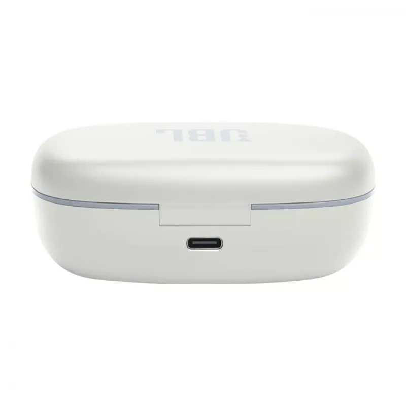 JBL Endurance PEAK 3 Auriculares True Wireless Stereo (TWS) Gancho de oreja Llamadas/Música/Deporte/Uso diario USB Type-C Bluetooth Base de carga Blanco