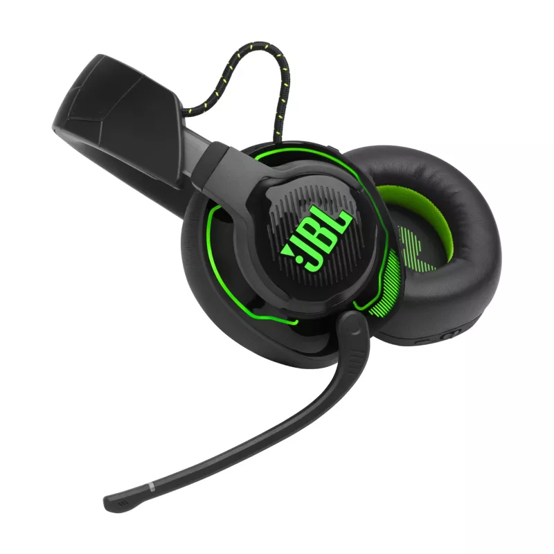 JBL Quantum 910X Auriculares con cable e inalámbricos Diadema Gaming USB Type-C Bluetooth Negro, Verde