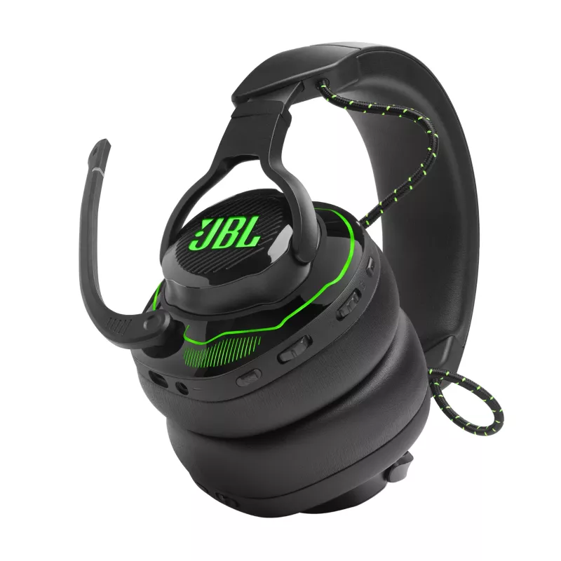 JBL Quantum 910X Auriculares con cable e inalámbricos Diadema Gaming USB Type-C Bluetooth Negro, Verde