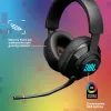 JBL Quantum 400 negro, con cable, gaming, 20 - 20000 Hz, 248 g, auriculares, negro