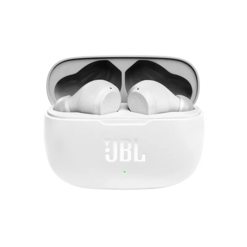 JBL Wave 200 TWS WEISS, inalámbricos, 20 - 20000 Hz, música, 48 g, auriculares, blanco