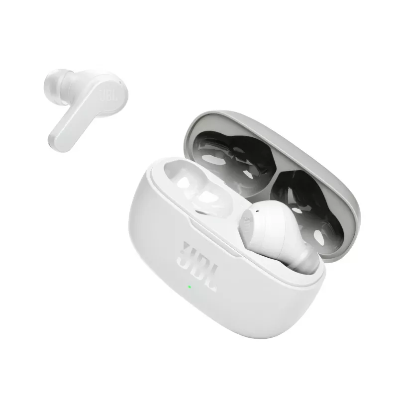 JBL Wave 200 TWS WEISS, inalámbricos, 20 - 20000 Hz, música, 48 g, auriculares, blanco
