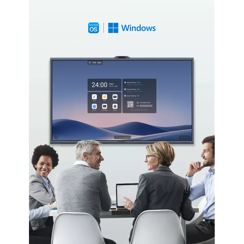 MAXHUB XBoard V7 Serie V5550 pantalla táctil interactiva todo en uno para conferencias de 55