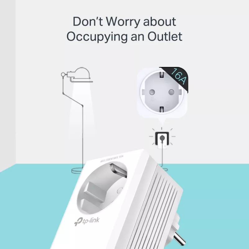 TP-Link TL-WPA7617 KIT 1200 Mbit/s Ethernet LAN Wi-Fi blanco 2 uds.