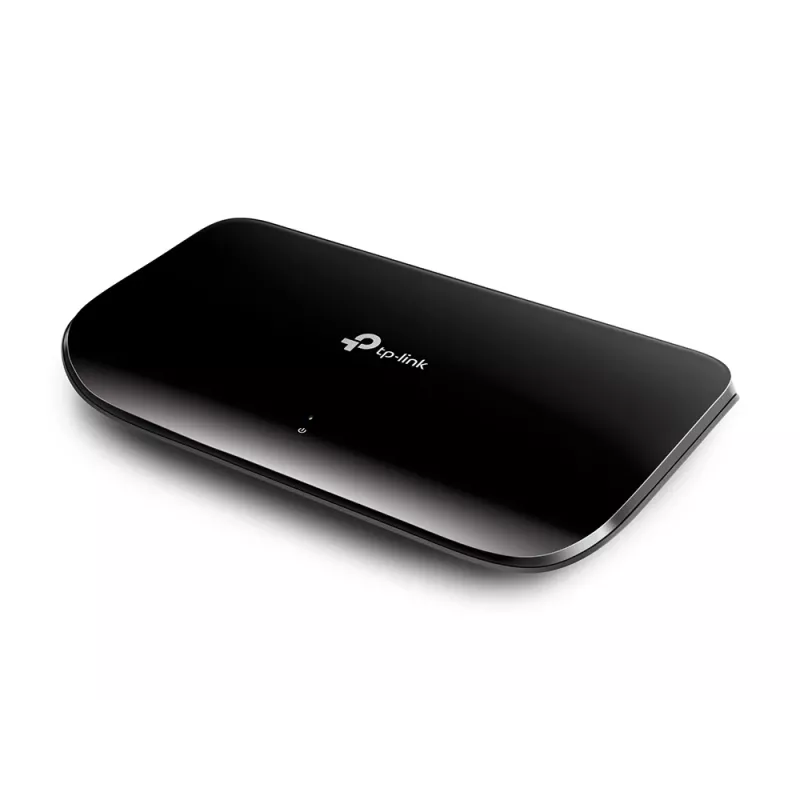 TP-Link switch de red Gigabit de escritorio de 8 puertos, no gestionado, Gigabit Ethernet (10/100/1000), montaje en pared posible