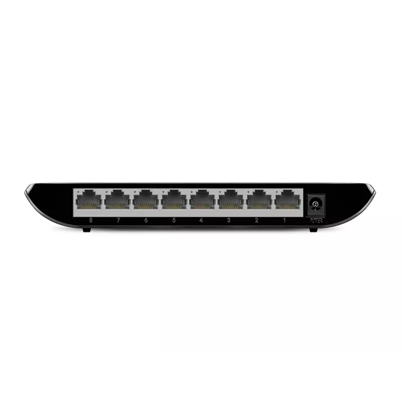 TP-Link switch de red Gigabit de escritorio de 8 puertos, no gestionado, Gigabit Ethernet (10/100/1000), montaje en pared posible