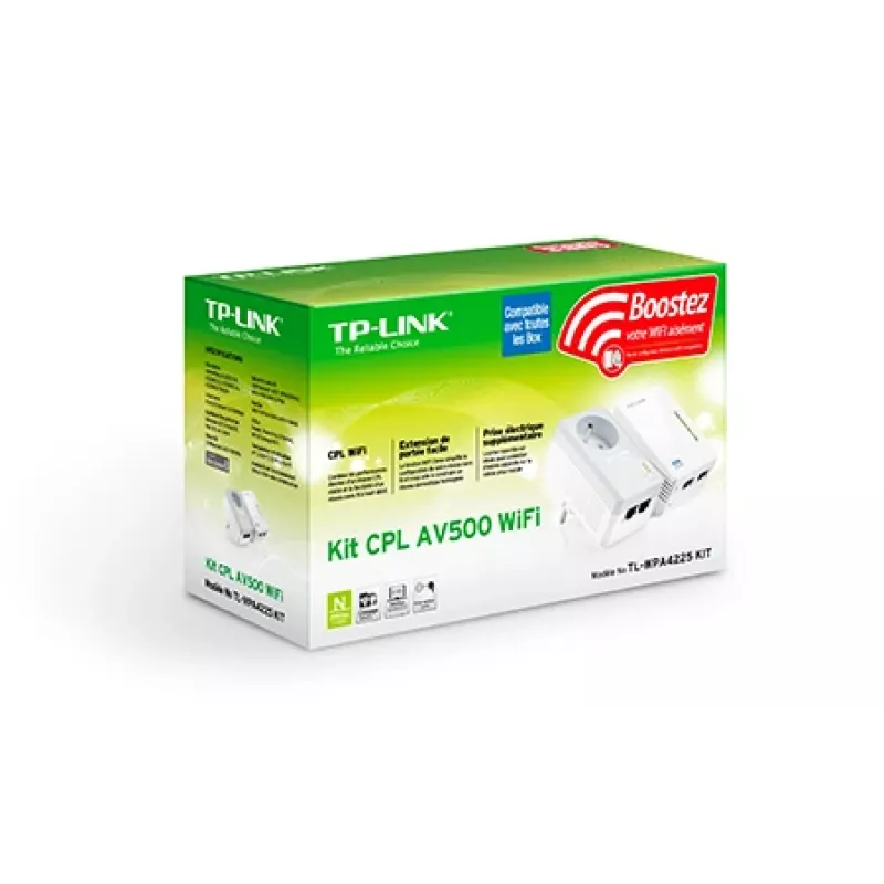 TP-Link TL-WPA4225 KIT Adaptador de red PowerLine 500 Mbit/s Ethernet LAN Wi-Fi Blanco 2 uds.