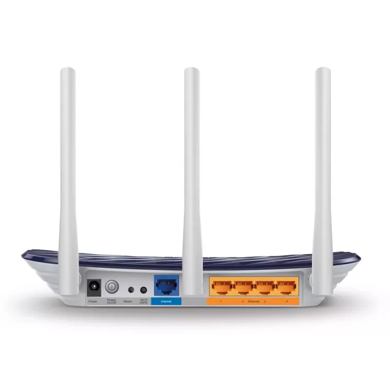 TP-Link Router Wi-Fi AC750 Fast Ethernet Dual-Band (2,4 GHz / 5 GHz) Negro, Blanco