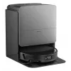 Robot aspirador Roborock SAROS 20X — redondo, 0,259 L de depósito de polvo, 6400 mAh, 200 min de autonomía, base con 2,5 L de polvo, limpieza de mopa, negro
