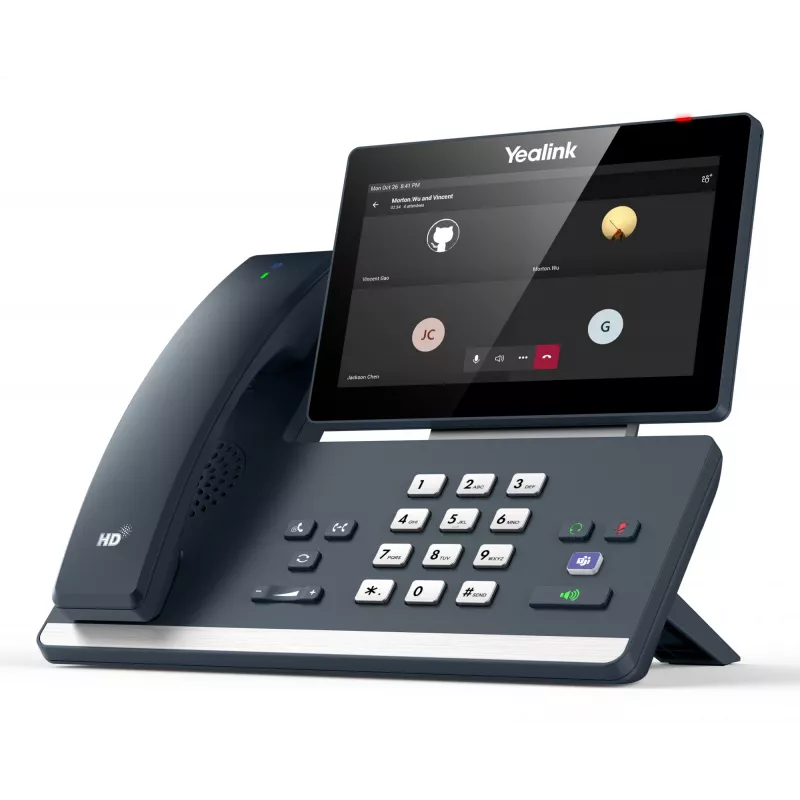 Yealink MP58-WH Microsoft Teams Edition, Teléfono IP, Gris, Auricular inalámbrico, Escritorio, Android, Microsoft Teams
