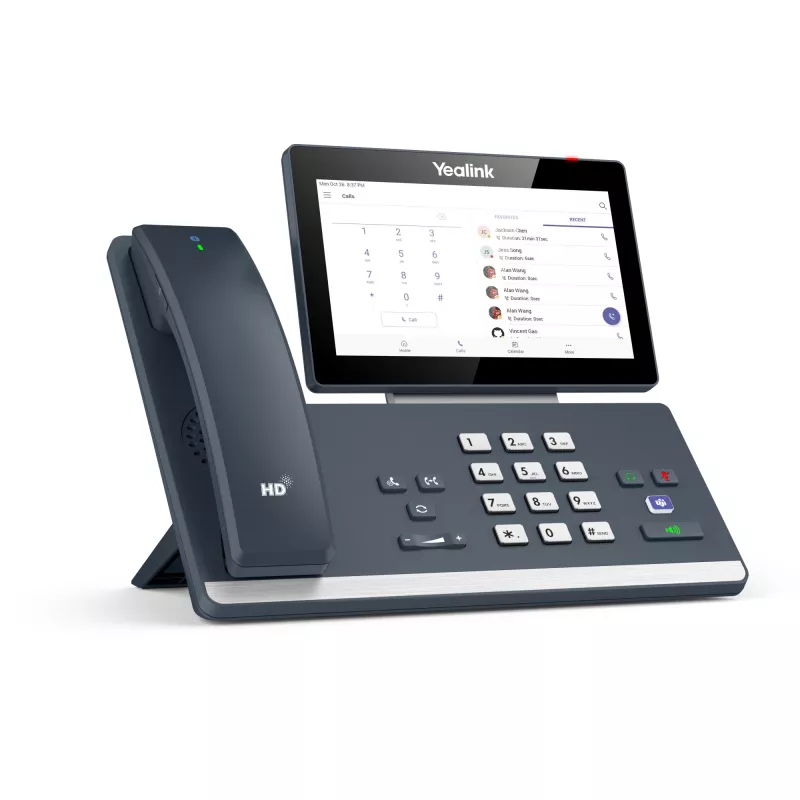 Yealink MP58-WH Microsoft Teams Edition, Teléfono IP, Gris, Auricular inalámbrico, Escritorio, Android, Microsoft Teams