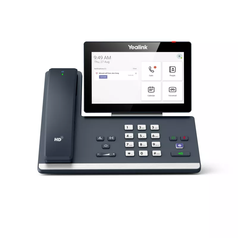 Yealink MP58-WH Microsoft Teams Edition, Teléfono IP, Gris, Auricular inalámbrico, Escritorio, Android, Microsoft Teams