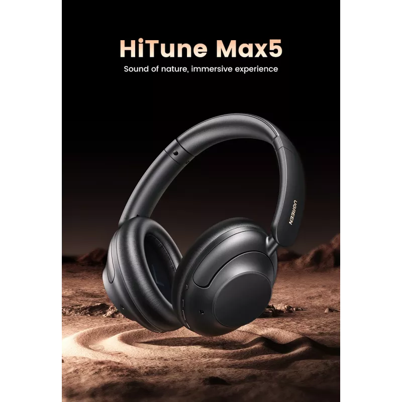 Ugreen HiTune Max5 auricular con cable e inalámbrico diadema llamadas/música Bluetooth negro