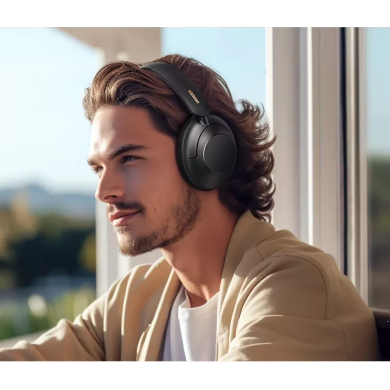 Ugreen HiTune Max5 auricular con cable e inalámbrico diadema llamadas/música Bluetooth negro