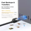 Almacenamiento conectado a la red UGREEN NASync DH2300 — Rockchip A76/A55 2,2 GHz, 4 GB RAM, 2x SATA, 1x GbE, 2x USB 3.2, USB-C, HDMI