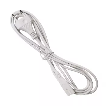 Cable de alimentación TARGUS HJ4411WHEUX, 2 m, conector macho Type-C a IEC C7, blanco