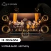 Barra de sonido Hisense AX5140Q 5.1.4 Dolby Atmos, 600 W RMS, subwoofer inalámbrico 280 W, negro