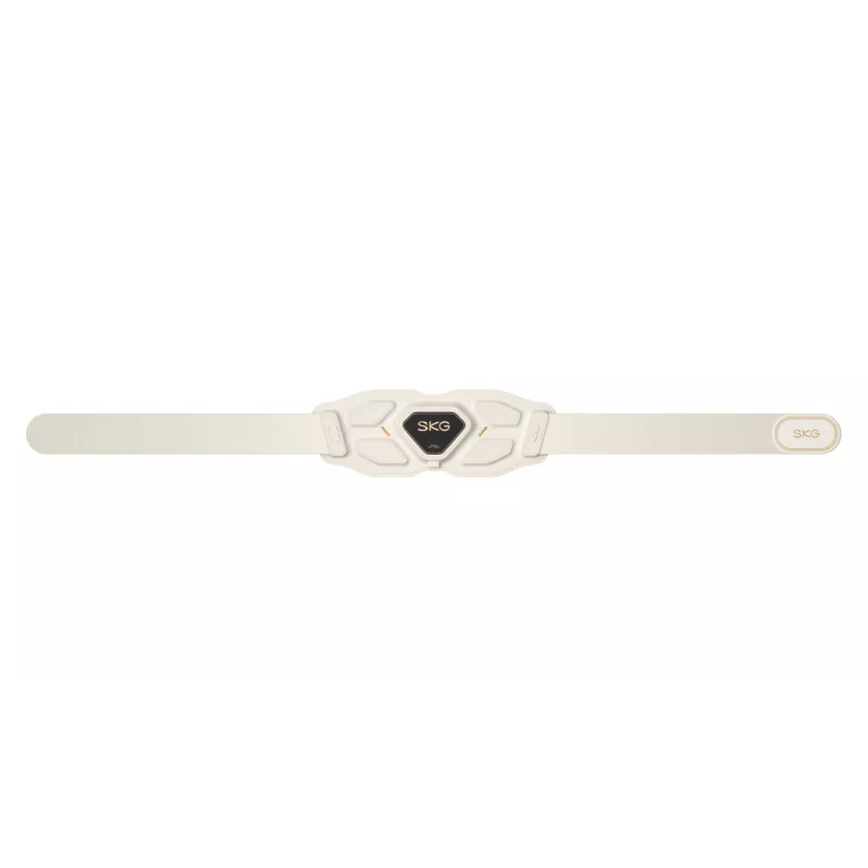Masajeador de cintura SKG W9-Pro — a pilas 10 W, masaje por vibración y combinado, batería integrada, blanco