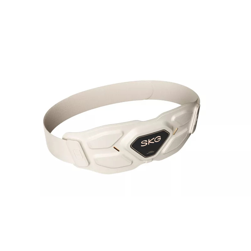 Masajeador de cintura SKG W9-Pro — a pilas 10 W, masaje por vibración y combinado, batería integrada, blanco