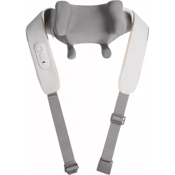 Masajeador de cuello y hombros SKG H5 Mini — compresión y vibración, batería integrada, 10 W, gris
