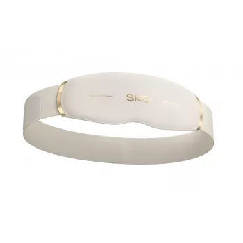 Masajeador de cintura SKG GS500 — EMS y vibración, batería integrada, 10 W, blanco