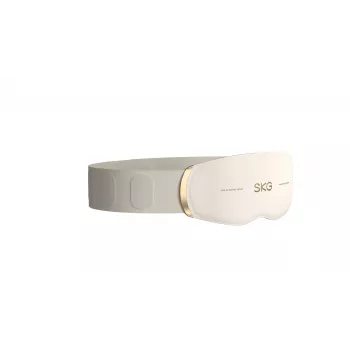 Masajeador de cintura SKG GS500 — EMS y vibración, batería integrada, 10 W, blanco