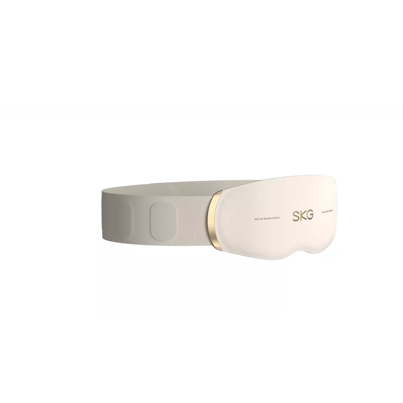 Masajeador de cintura SKG GS500 — EMS y vibración, batería integrada, 10 W, blanco