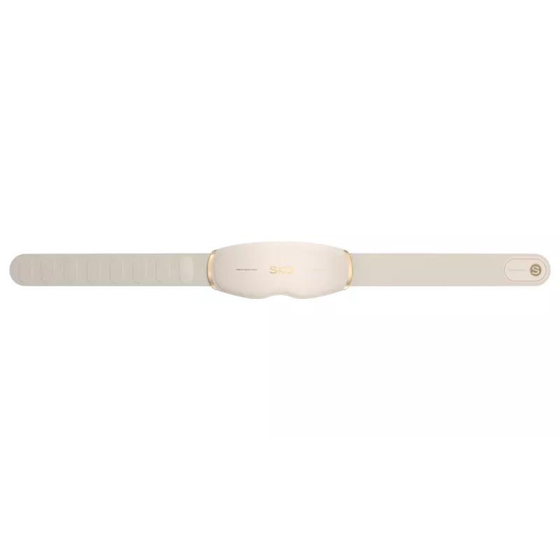 Masajeador de cintura SKG GS500 — EMS y vibración, batería integrada, 10 W, blanco
