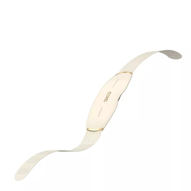 Masajeador de cintura SKG GS500 — EMS y vibración, batería integrada, 10 W, blanco