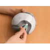SKG ES300 - blanco, masaje por compresión, ojos, blanco, plástico, botones, pila