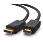 Adaptador de cable de vídeo Ugreen 10239 1,5 m DisplayPort a HDMI negro