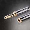 Adaptador Ugreen 2,5 mm (conector hembra) a 3,5 mm (conector macho) micro-jack a mini-jack adaptador negro (20502)
