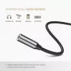 Cable para teléfono móvil Ugreen 30632 USB-C a 3,5 mm negro