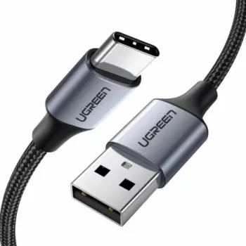 Cable USB Ugreen 60127 USB 2.0 1,5 m USB A a USB C negro