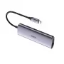 Docking station/replicador de puertos para portátil Ugreen 60718 con cable USB 3.2 Gen 1 (3.1 Gen 1) Type-C gris
