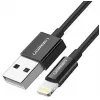 Cable para móvil Ugreen 80823 US155 negro 2 m USB A Lightning