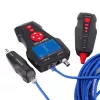 Comprobador de cables LYNX CS TLCD88 — comprobador LCD para Cat3/Cat5E/Cat6 y detección PoE